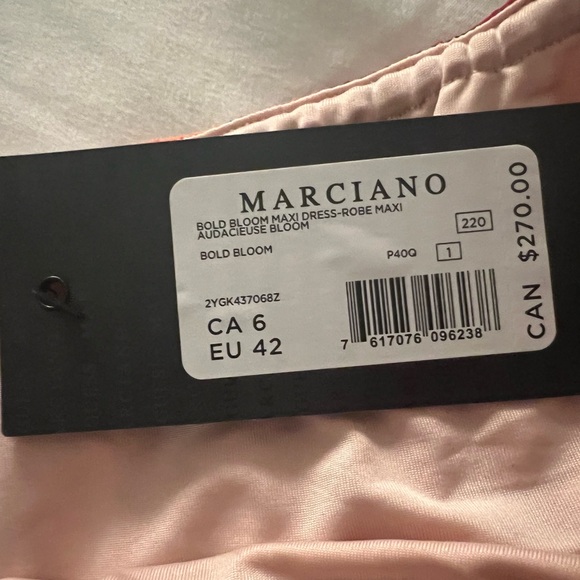 🌸 Marciano Bold Bloom Maxi Sleeveless Dress - Picture 7 of 7